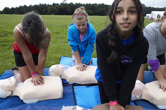 "Teach our children CPR in schools!" say parents across